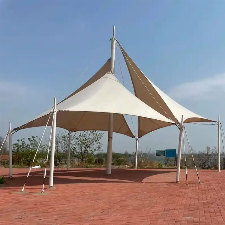 夏河县膜结构景观棚