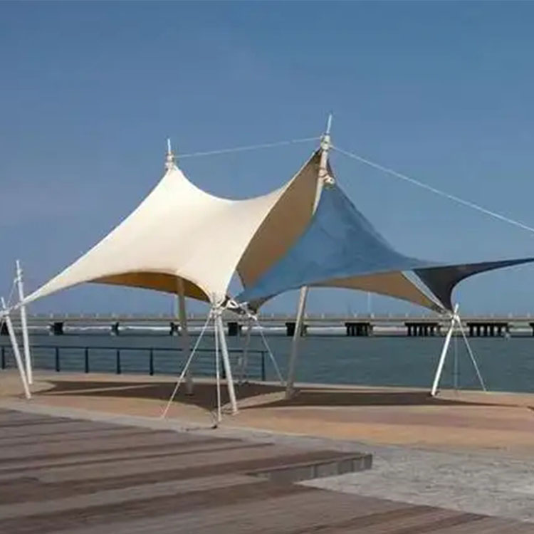 夏河县膜结构景观棚