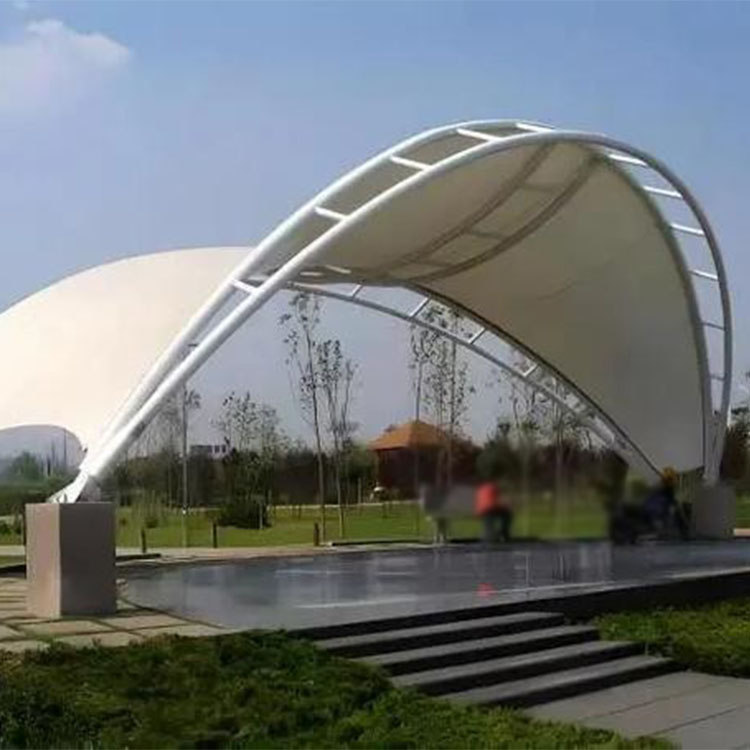 夏河县膜结构景观棚