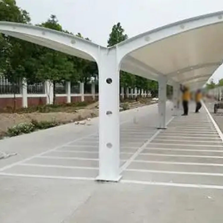 夏河县膜结构电动车棚